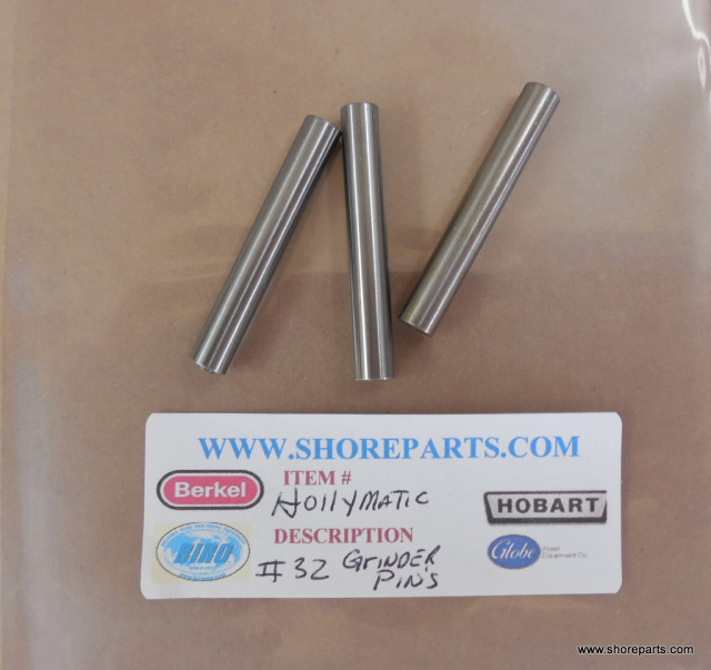HOLLYMATIC GRINDER PLATE PINS FOR 32 & 42 MODELS SOLD IN PACKS OF THREE